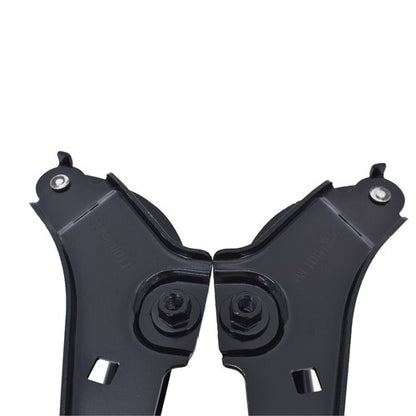 Solid Spare Hood Hinge Driver and Passenger Side For Chevrolet Malibu Set of 2 2016-2018