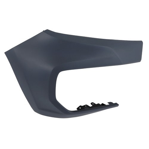 Solid Spare Compatible For 2021-2022 Chevy Colorado Front Passanger Side Bumper Cover Black