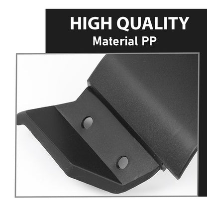 Solid Spare Front Left+Right Fender Flare Wheel Arch Molding Fit For 2016-2019 Ford Explorer