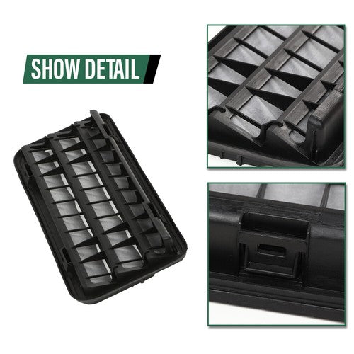 Solid Spare Fit For 17-23 Tesla Model 3/Y Air Extractor Cabin Vent Grille 1098751-00-C