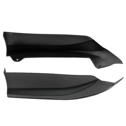 Solid Spare For 2016-2017 Accord Sedan 4DR CARBON Style Rear Bumper Lip Splitter Spoiler