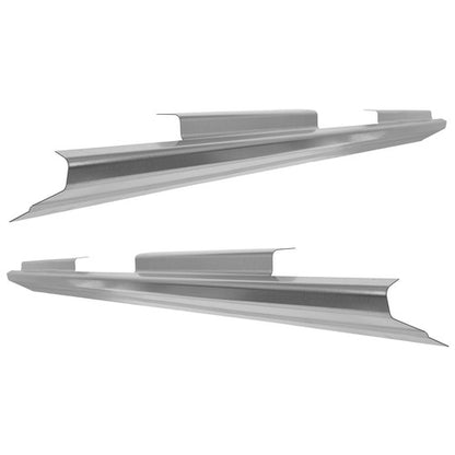 Solid Spare PAIR Slip-On Rocker Panel For GMC Sierra Chevy Silverado Avalanch Crew Cab 99-07