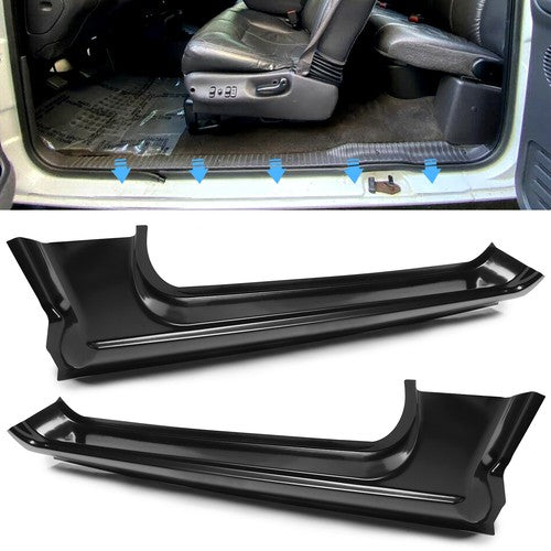 Solid Spare Rocker Panels For 94-2002 Dodge Ram 1500 2500 3500 Full Size Pickup Standard Cab