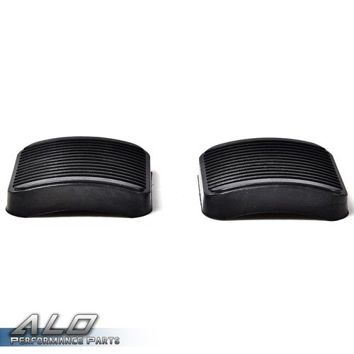 Solid Spare Fit For Jeep Wrangler YJ TJ Cherokee XJ 2Pcs Brake And Clutch Pedal Pad Kit