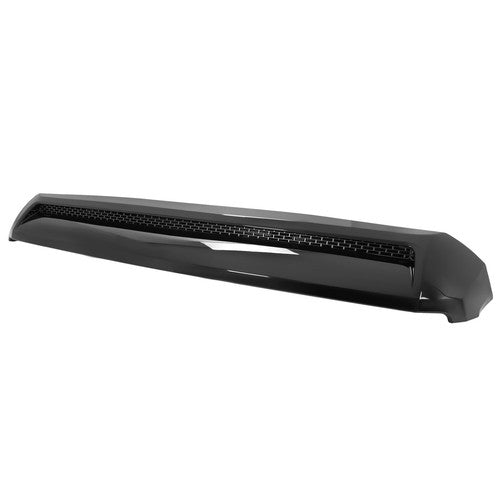 Gloss Black Front Upper Hood Bulge Molding Grille Trim For Toyota Tundra 14-2021