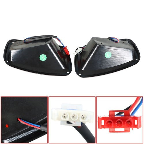Solid Spare Right and Left Taillight 12V For EZGO TXT, ST Golf Cart Full LED Rear Tail Light