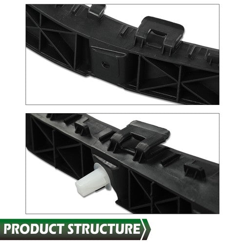 Solid Spare Fit For 2011-2016 Hyundai Elantra Rear Bumper Bracket Retainer Left+Right Side