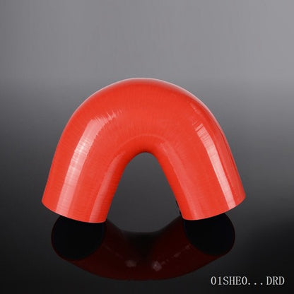 Solid Spare Fit For 4.5" 4 1/2" Elbow Couple Silicone Coolant Hose Red Hose 135?? 114mm