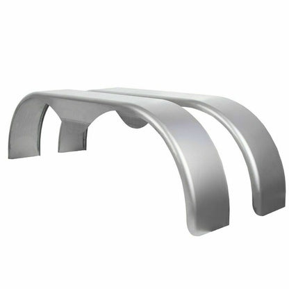 Solid Spare (2) Tandem Teardrop Alloy Steel Fenders 66"L x 18"H x 9"W For Enclosed Trailers