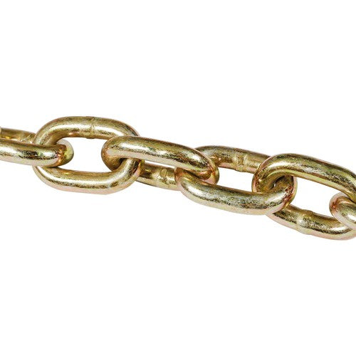 Solid Spare Truck Tow Chain Tie Down Binder With Grade 70 Hooks G70 3/8" 20'