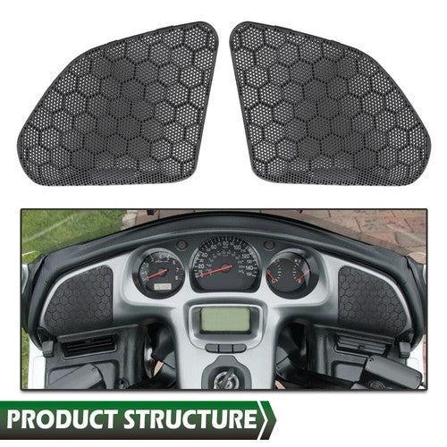 Solid Spare New Fit For 01-05 Honda GL1800/A Goldwing Front Speaker Cover Left+Right Side