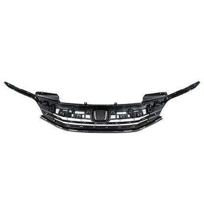 2PCS FITS 2016 2017 Honda Accord Sedan 4D Front Bumper Grille Grill Upper Lower