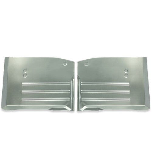 Solid Spare New Pair Front Floor Pans Steel For Chevy Chevrolet 1955 1956 1957