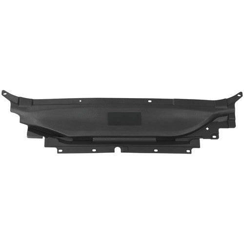 Solid Spare Fit For 13-18 Ford Fusion Upper Radiator Support Cover Sight Shield Black