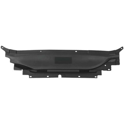 Solid Spare Fit For 13-18 Ford Fusion Upper Radiator Support Cover Sight Shield Black