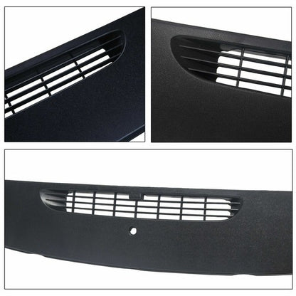 Solid Spare Fit For 07-2013 Escalade Silverado Sierra Upper Dash Panel Grille Cover Cap