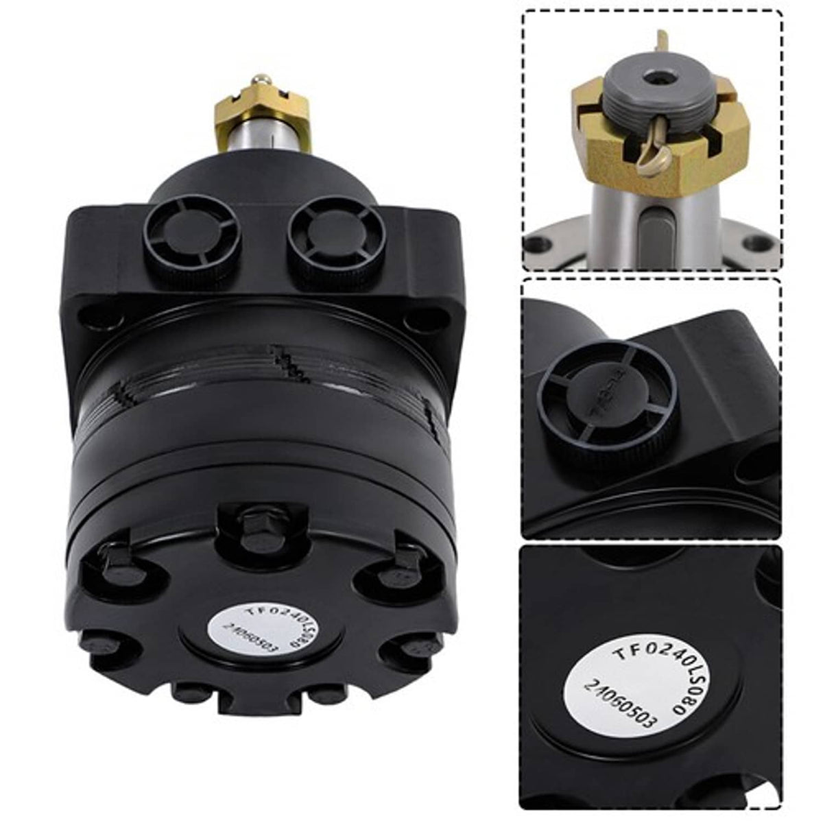 Solid Spare New Wheel Motor For Parker TF0240LS080AAFB TF0240LS080AAKY Scag 481529 482639