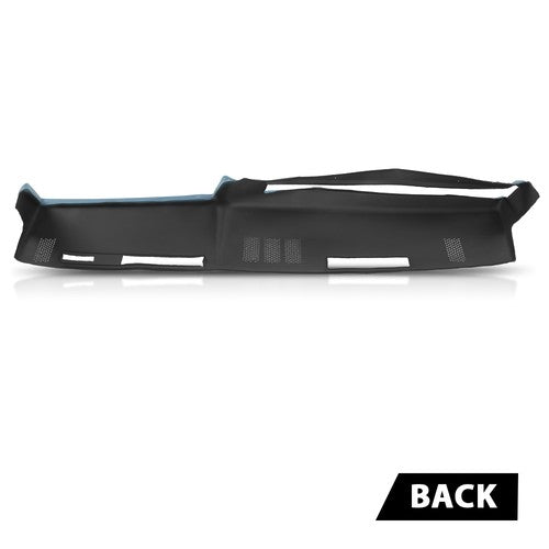 Solid Spare TPE Dash Pad Cover Light Blue Fit For 81-91 Chevy GMC C/K/R/V Truck/SUV Pickup