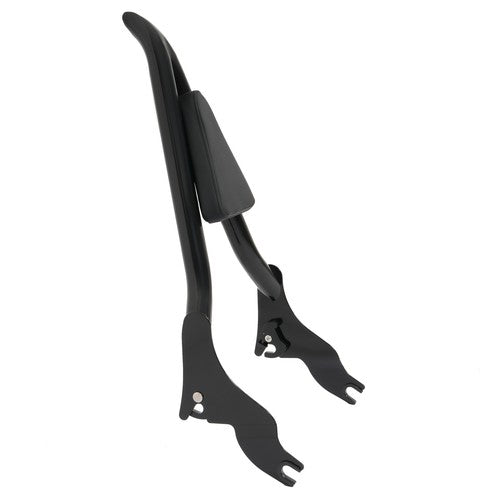 Solid Spare 28" Tall Passenger Backrest Sissy Bar For Harley Road King Street Glide 2009-25