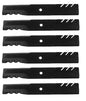 Solid Spare (6) Gator 96-319 Mulcher Blades for EXMARK 60" 1030301 - NEW