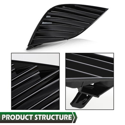 Solid Spare Fit For 2018-2020 Toyota Camry Front Bumper Fog Light Cover Right Passenger Side