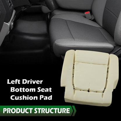 Solid Spare Fit For 2015-2019 Ford F150 F250 Driver Side Foam Seat Cushion Pad FL3Z15632A23A