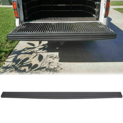 Solid Spare For 2009-2014 Ford F150 Tailgate Top Protector Spoiler Cover Moulding Cap Black
