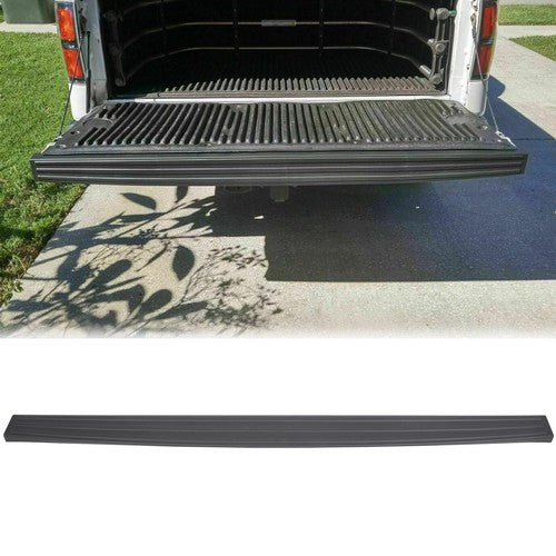 Solid Spare For 2009-2014 Ford F150 Tailgate Top Protector Spoiler Cover Moulding Cap Black