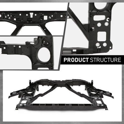 Solid Spare Fit For 2007-2015 Audi Q7 Radiator Core Support Assembly 4L0805594A AU1225131