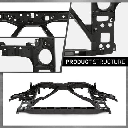 Solid Spare Fit For 2007-2015 Audi Q7 Radiator Core Support Assembly 4L0805594A AU1225131