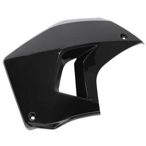 Solid Spare Left Radiator Shrouds Painted Black For Kawasaki KLR650 08-18 KLR650 Camo 16-18