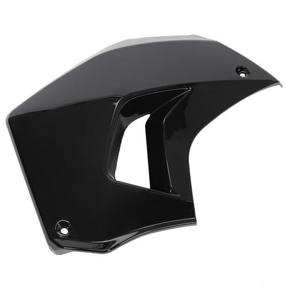 Solid Spare Left Radiator Shrouds Painted Black For Kawasaki KLR650 08-18 KLR650 Camo 16-18
