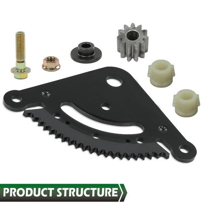 Solid Spare For John Deere LA130 LA135 LA140 LA145 Steering Sector & Pinion Gear w/ Bushings