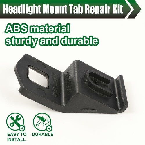 Solid Spare Fit For 2007-2013 BMW E92 E93 Coupe Convertible Headlight Mount Tab Repair Kit