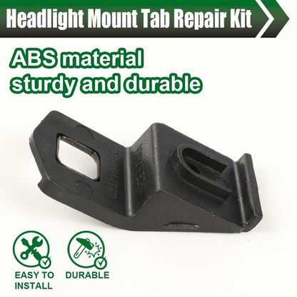 Solid Spare Fit For 2007-2013 BMW E92 E93 Coupe Convertible Headlight Mount Tab Repair Kit