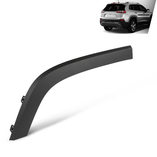 Solid Spare Rear Right Fender Flare Wheel Molding Rear Section Fit For 19-23 Jeep Cherokee
