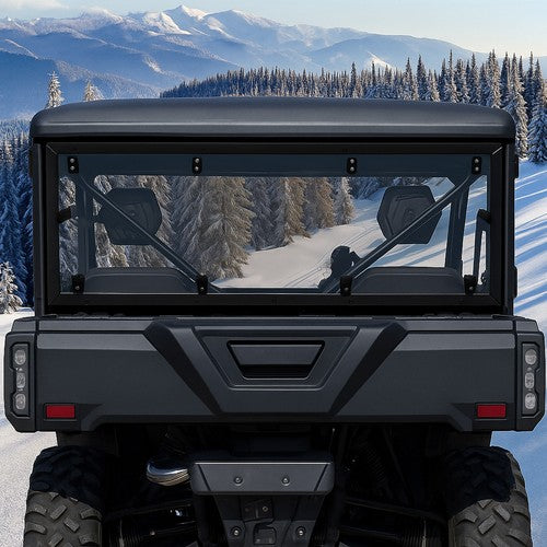 Solid Spare Clear Rear Windshield Back Window for CFMOTO UFORCE 1000 2019-25 1000XL 2022-25