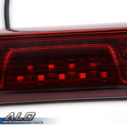 Solid Spare Fit For 2014-2018 Chevy Silverado GMC Sierra LED Brake Tail Light Cargo Lamp Red