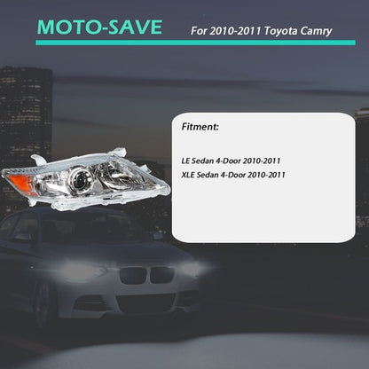 Solid Spare Headlight Fit For Toyota Camry LE XLE 2010-2011 Passenger Right Side RH