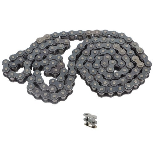Solid Spare 10ft Stainless Steel Roller Chain x with Free Connecting Links 1 connector #80