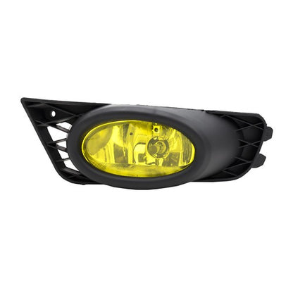 For 2009 2010 2011 Honda Civic Sedan Fog Lights W/ Wiring & Switch Yellow Lens