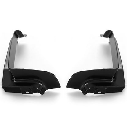 Solid Spare For 78-87 Chevrolet El Camino GMC Caballero NEW 2 pc Front Bumper Fillers Set