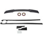 Solid Spare For 2005-2013 Corvette C6 Base ZR1 Style Side Skirts & Rear Trunk Wing Spoiler