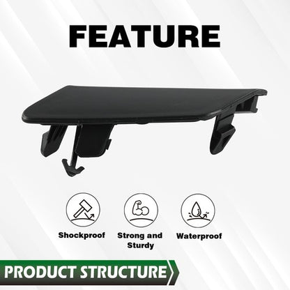 Solid Spare Front Bumper Tow Eye Hook Cover Cap 5212812320 For 2020-22 Toyota Corolla LE XLE