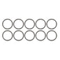 Solid Spare 10 Pack 6710-2RS Deep Groove Ball Bearings 50x62x6mm, Chrome Steel Rubber Seals