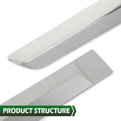 Solid Spare 4pcs Body Side Door Molding Trim Chrome Fit For 2013-2018 Nissan Altima Sedan