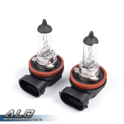 Solid Spare FIT FOR 11-13 TOYOTA COROLLA CLEAR LENS BUMPER FOG LIGHT LAMP W/ BEZEL+SWITCH