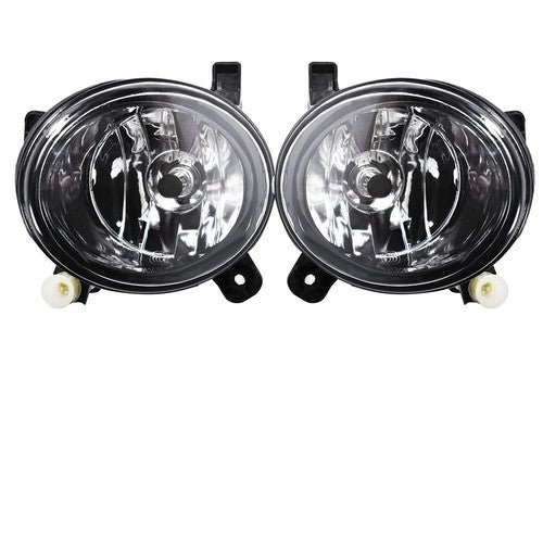 Solid Spare Pair Clear Lens Fog Light Bumper Driving Lamp For 2009-2012 AUDI A4 S4 SEDAN