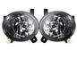 Solid Spare Pair Clear Lens Fog Light Bumper Driving Lamp For 2009-2012 AUDI A4 S4 SEDAN