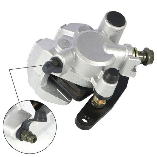 Solid Spare Front Brake Calipers & Disc Rotors For Yamaha Big Bear 400 YFM400F 4x4 2000-2006